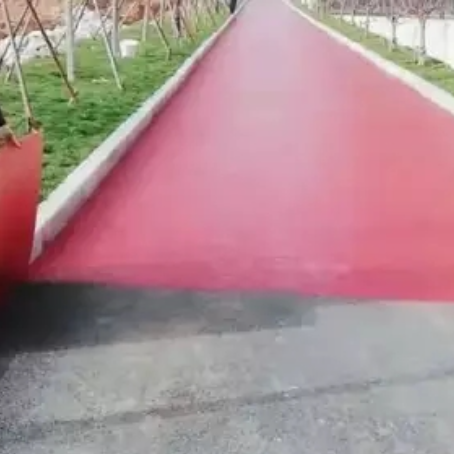 沈阳​ 彩色路面喷涂翻新是一种低成本